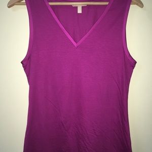 Bana republic women’s neon purple sleeveless M